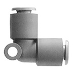 SMC KR Series Elbow Fitting, Push In 8 mm to Push In 8 mm, Threaded-to-Tube Connection Style