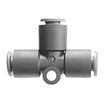 SMC KR Series Union Tee, Push In 8 mm to Push In 8 mm, Tube-to-Tube Connection Style