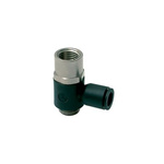 LF 3000 Series Push-in Fitting, 4 mm to G 1/8, Threaded Connection Style, 3124 04 10