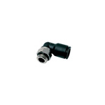 LF 3000 Series Elbow Threaded Adaptor, Push In 3 mm to M5 x 0.8 Male, Tube-to-Port Connection Style, 3199 03 19