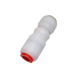 Legris 7992 Series Straight Fitting, 6 mm to 6 mm, Tube-to-Tube Connection Style, 7992 06 00WP2