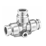 SMC Push In 3.2 mm, Push In 3.2 mm to Push In 3.2 mm, Tube-to-Tube Connection Style