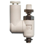 SMC AS Series Threaded Speed Controller x 4mm Tube Outlet Port