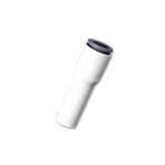 Legris LF6300 LIQUIfit Series Straight Tube-to-Tube Adaptor, Push In 8 mm to Push In 12 mm, Tube-to-Tube Connection