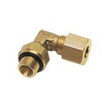 Legris 0199 Series Elbow Threaded Adaptor, G 1/8 Male to Push In 8 mm, Threaded-to-Tube Connection Style