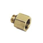 Legris LF3000 Series Straight Threaded Adaptor, G 1/2 Male to G 3/4 Female, Threaded Connection Style