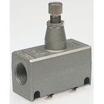 SMC AS Series Threaded Flow Regulator, M5 x 0.8 Male Inlet Port x M5 x 0.8 Male Outlet Port