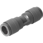 Festo QS Series Straight Tube-to-Tube Adaptor, Push In 8 mm to Push In 8 mm, Tube-to-Tube Connection Style, 160547