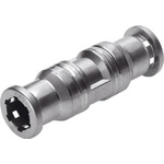 Festo CRQS Series Straight Tube-to-Tube Adaptor, Push In 12 mm to Push In 12 mm, Tube-to-Tube Connection Style, 130649