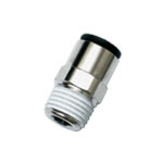 Legris LF3000 Series, G 3/8 Male to Push In 4 mm, Threaded-to-Tube Connection Style