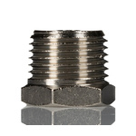Norgren 15 Series Straight Threaded Adaptor, R 1/2 Male to G 1/8 Female, Threaded Connection Style