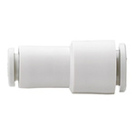 SMC KQ2H Series Straight Fitting, Push In 5/16 in to Push In 3/8 in, Threaded-to-Tube Connection Style