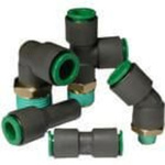 Flame resistant fitting plug-in reducer 10mm to 12mm