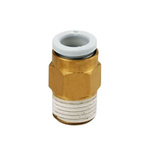 Fitting male connector 1/2 to 1/2 with sealant