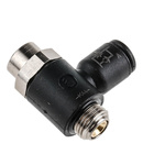 Legris 7010 Series Threaded Flow Regulator, G 1/8 Male Inlet Port x 6mm Tube Outlet Port