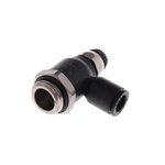 Legris 7060 Series Threaded Exhaust Regulator, G 3/8 Male Inlet Port x 8mm Tube Outlet Port