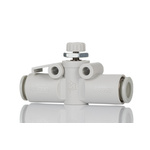 SMC AS Series Tube Flow Controller, 8mm Tube Inlet Port x 8mm Tube Outlet Port