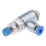 Festo GRLA Series Tube Exhaust Valve, 4mm Tube Inlet Port x G 1/8 Outlet Port, 197580