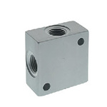 RS PRO 1 Outlet Manifold, G 1/4 G 1/4
