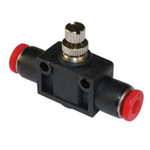 Norgren Pneufit C Series Tube In-line Regulator, Push In 4mm Tube Inlet Port x Push In 4mm Tube Outlet Port