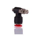 Norgren Pneufit C Series Threaded In-line Regulator, M5 Inlet Port, Push In 6mm Tube Inlet Port x Push In 6mm Tube