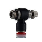 Norgren Pneufit C Series Threaded In-line Regulator, Push In 8mm Tube Inlet Port x Push In 8mm Tube Outlet Port