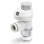 SMC AS Series Threaded Speed Controller, G 1/8 Male Inlet Port x 6mm Tube Outlet Port
