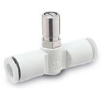 SMC AS200 Series Threaded Speed Controller, 1/8 in Female Inlet Port x 6mm Tube Outlet Port