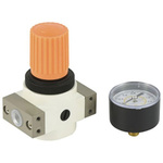 RS PRO FER Threaded Miniature Regulator, G 1/4 Female, G, 1/4 in