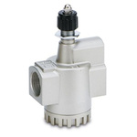 SMC AS Series Tube Flow Controller, NPT 1-1/4 Inlet Port x NPT 1-1/4 Outlet Port