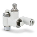SMC ASQ Series Tube Flow Controller, G 1/2 Inlet Port, R1/8in Tube Inlet Port x 10mm Tube Outlet Port