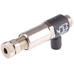Legris 7300 Threaded Tube Regulator, G 1/4 Male x 6mm, 1/4 in