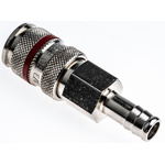 RS PRO Brass Male Pneumatic Quick Connect Coupling, 10mm Hose Barb