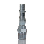 PCL Steel Male Pneumatic Quick Connect Coupling, R 1/4 Male Threaded