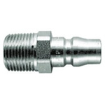 CEJN Steel Male Pneumatic Quick Connect Coupling, R 1/4 Male Threaded