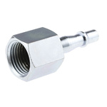 PCL Steel Female Pneumatic Quick Connect Coupling, Rp 1/2 Female Threaded