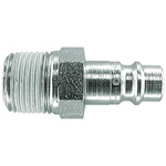 CEJN Steel Male Pneumatic Quick Connect Coupling, R 3/8 Male Threaded