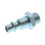 RS PRO Male Coupler Nipple, 1/2 in Male