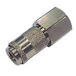 RS PRO Nickel Plated Brass Female Quick Air Coupling, M5 Female Threaded