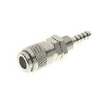 RS PRO Brass Male Quick Air Coupling, 6mm Hose Barb