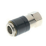 RS PRO Brass Female Quick Air Coupling, G 1/8 Female Threaded