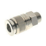 RS PRO Brass Female Quick Air Coupling, G 1/2 Male Threaded