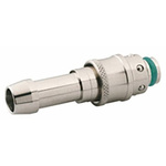 RS PRO Brass Male Coupler Nipple, 1/2in Hose Barb