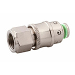 RS PRO Brass Female Coupler Nipple, G 1/2 Female Threaded