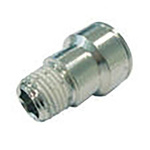 RS PRO Brass Female Quick Air Coupling, G 1/4 Male Threaded