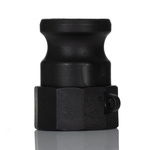 RS PRO Polypropylene Resin Female, Male Pneumatic Quick Connect Coupling, BSPP 1 in G1in Threaded