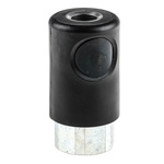 Staubli – Fluid Connectors Polyamide Female Safety Quick Connect Coupling, G 1/4 Female Threaded