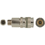 RS PRO Brass Male Pneumatic Quick Connect Coupling, R 1/2 Male Threaded