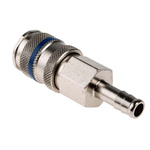 RS PRO Steel Male Pneumatic Quick Connect Coupling, 8mm Hose Barb