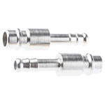 RS PRO Steel Male Pneumatic Quick Connect Coupling, 6mm Hose Barb